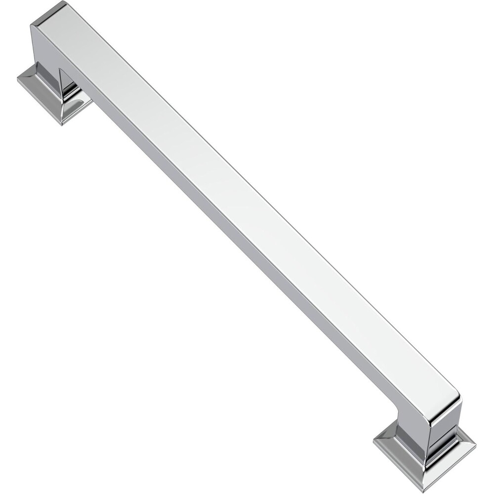 Alzassbg 10 Pack Polished Chrome Cabinet Pulls,5 Inch(128mm) CenterHole,AL3071CP
